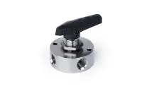 Шаровой кран AMFLO, SS-BV41 FNT,   нержавеющий SS316L, 276 bar, 4-х портовый