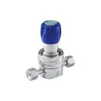 Регулятор AMFLO UHP AU22 Материал: Код Z (Body,Poppet, Nozzle,Diaphragm,Gland-SUS316L,Seat: PCTFE) ; Поверхность 0.25 um; ; 3х портовый, вх. давл. 20.6 бар, CV-1.1