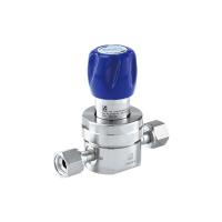 Регулятор AMFLO UHP AU22 Материал: Код Z (Body,Poppet, Nozzle,Diaphragm,Gland-SUS316L,Seat: PCTFE) ; Поверхность 0.13 um; 2х портовый, вх. давл. 20,6 бар, CV-1.1